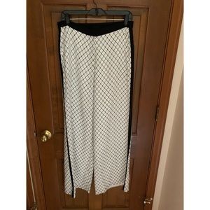 Aryn K high waisted/wide leg trouser